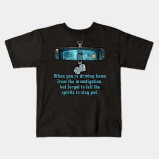 Ghost in the Mirror Kids T-Shirt